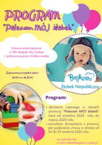 Program „Polecam mój żłobek”